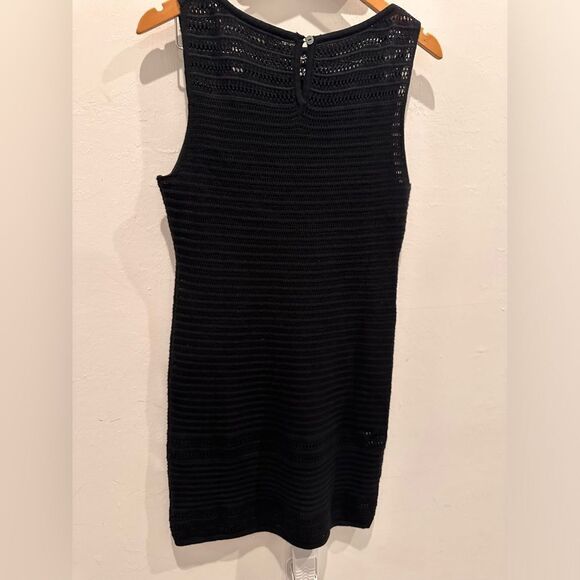 Tommy Bahama Black Mini Dress Size S Sheath Linen - Picture 9 of 10